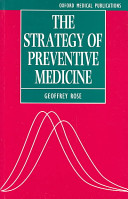 Strategy of Preventive Medicine